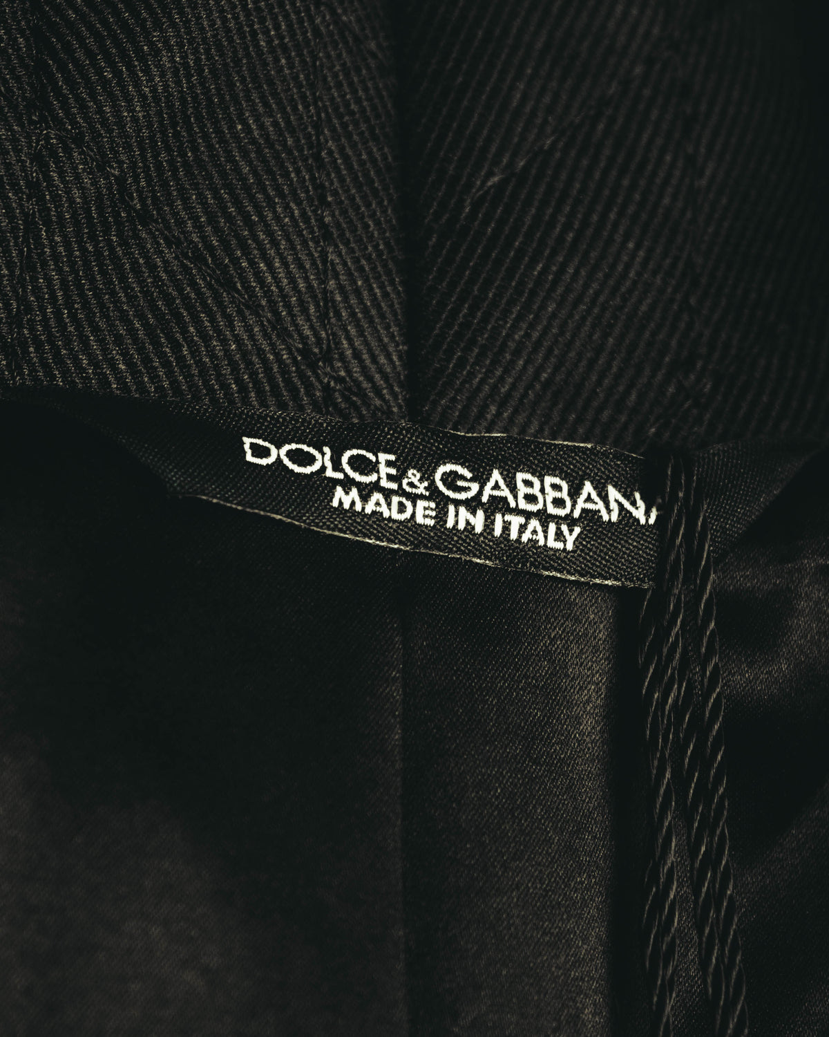 “DOLCE&GABBANA” Late 2010’s-early 2020’s Baroque jacquard belted robe coat