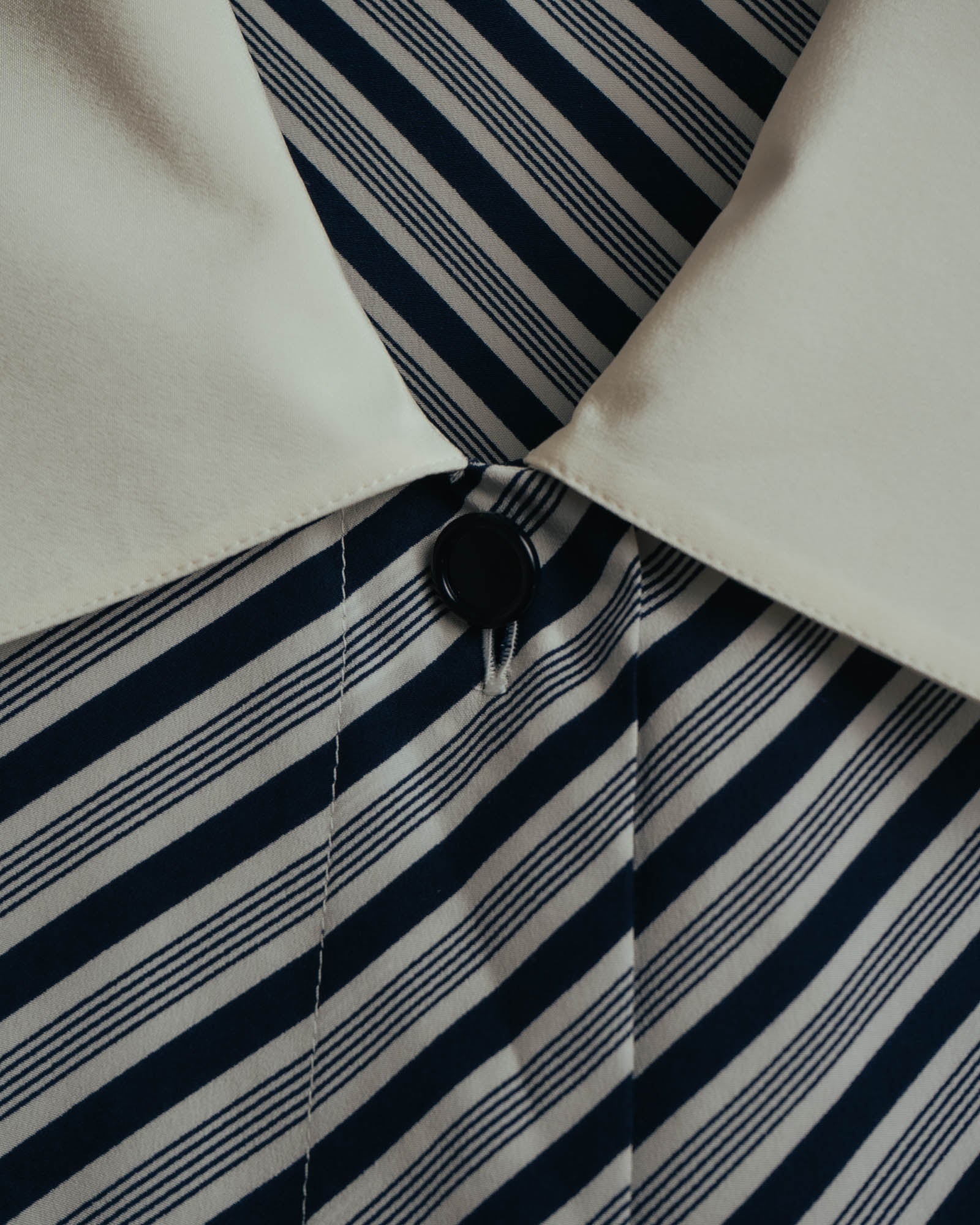 "Christian Dior" 80's-90's Striped silk blouse