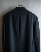 "KENZO" Classic detail black tailored jacket