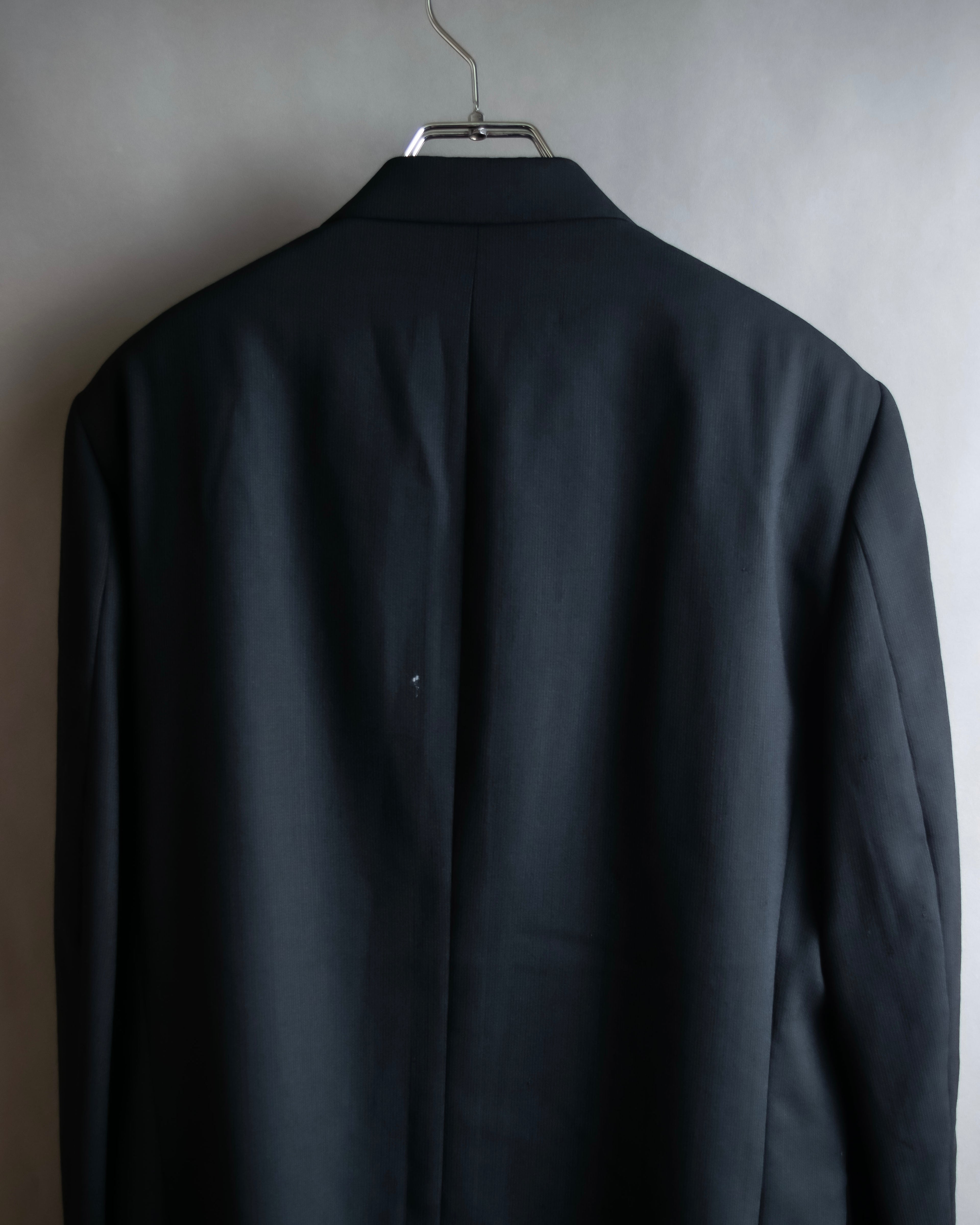 "KENZO" Classic detail black tailored jacket