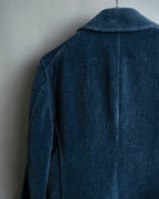 "Comme des garçons robe de chambre" Beautiful velour double half coat