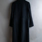 "Vintage shoulder padded cashmere blend chester coat"