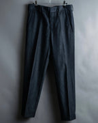 "PRADA" Wool cotton mix navy blue slacks