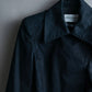 "YVES SAINT LAURENT rive gauchet " Asymmetrical frill design short blouson