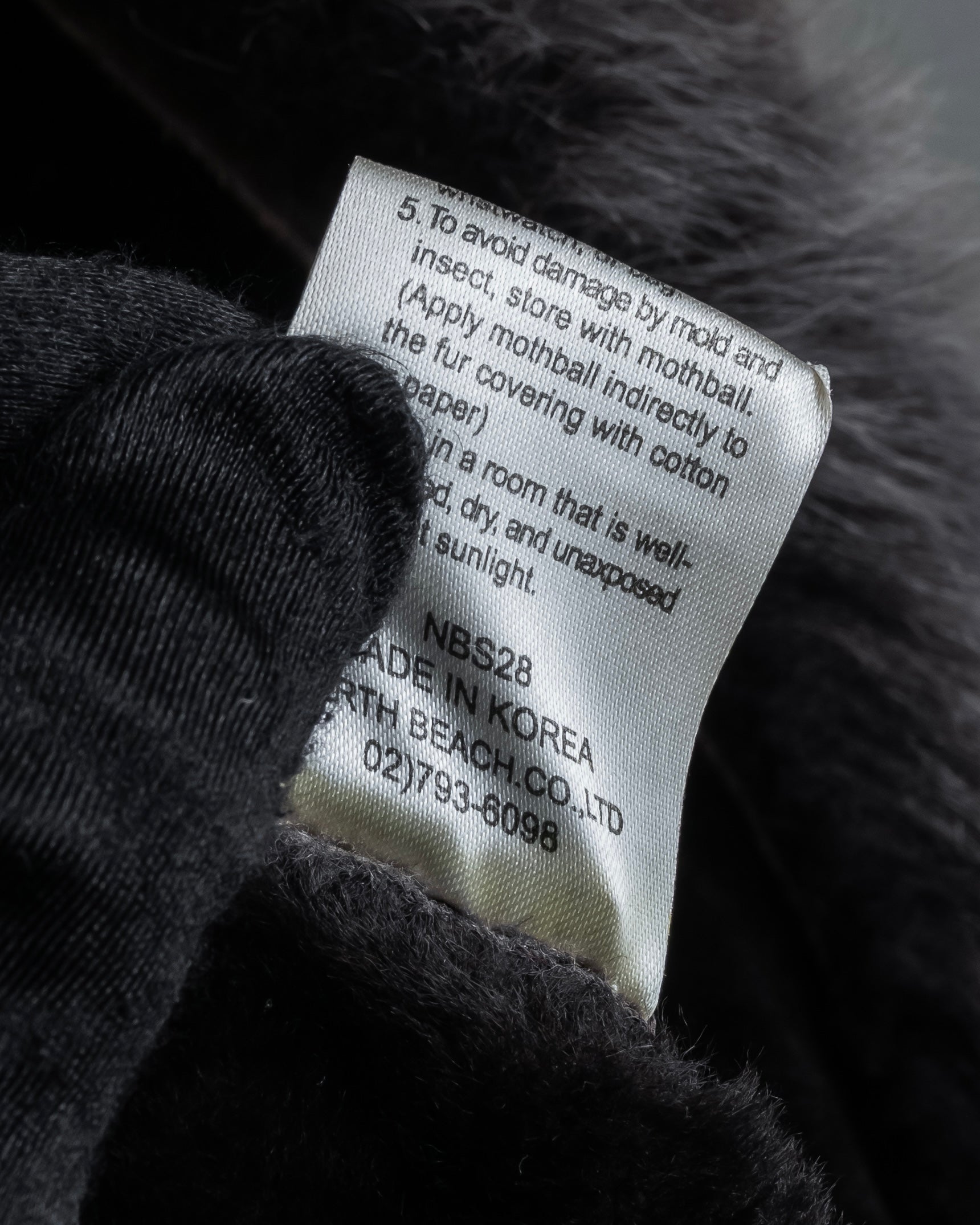 "NORTH BEACH" Smoky lamb fur design suede leather coat