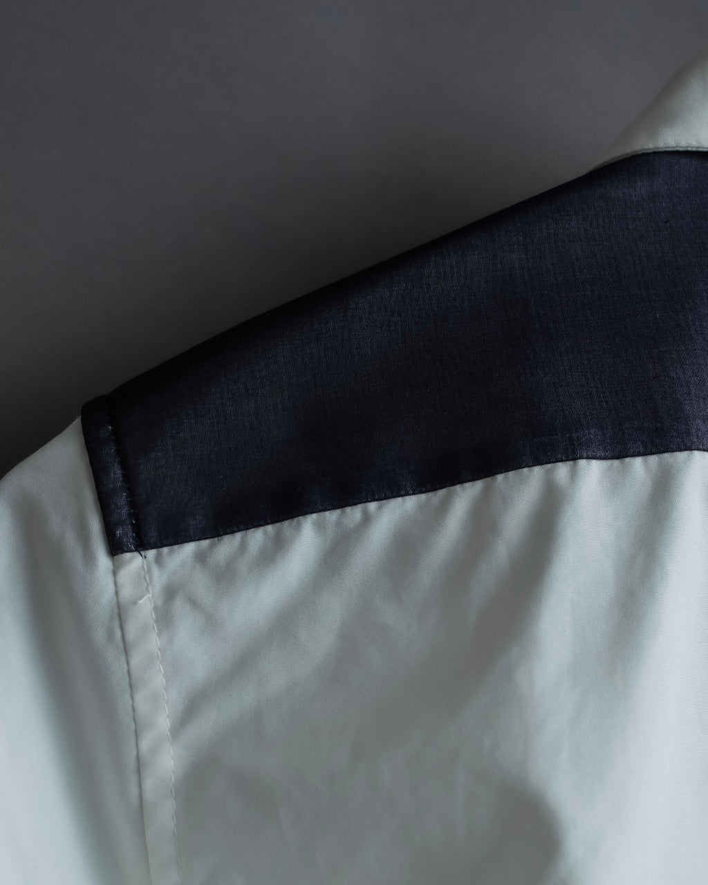 "CELINE" Combination color dress shirt