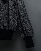 "Christian Dior PRETA PORTER"
Ribbon design mixed yarn knit pullover