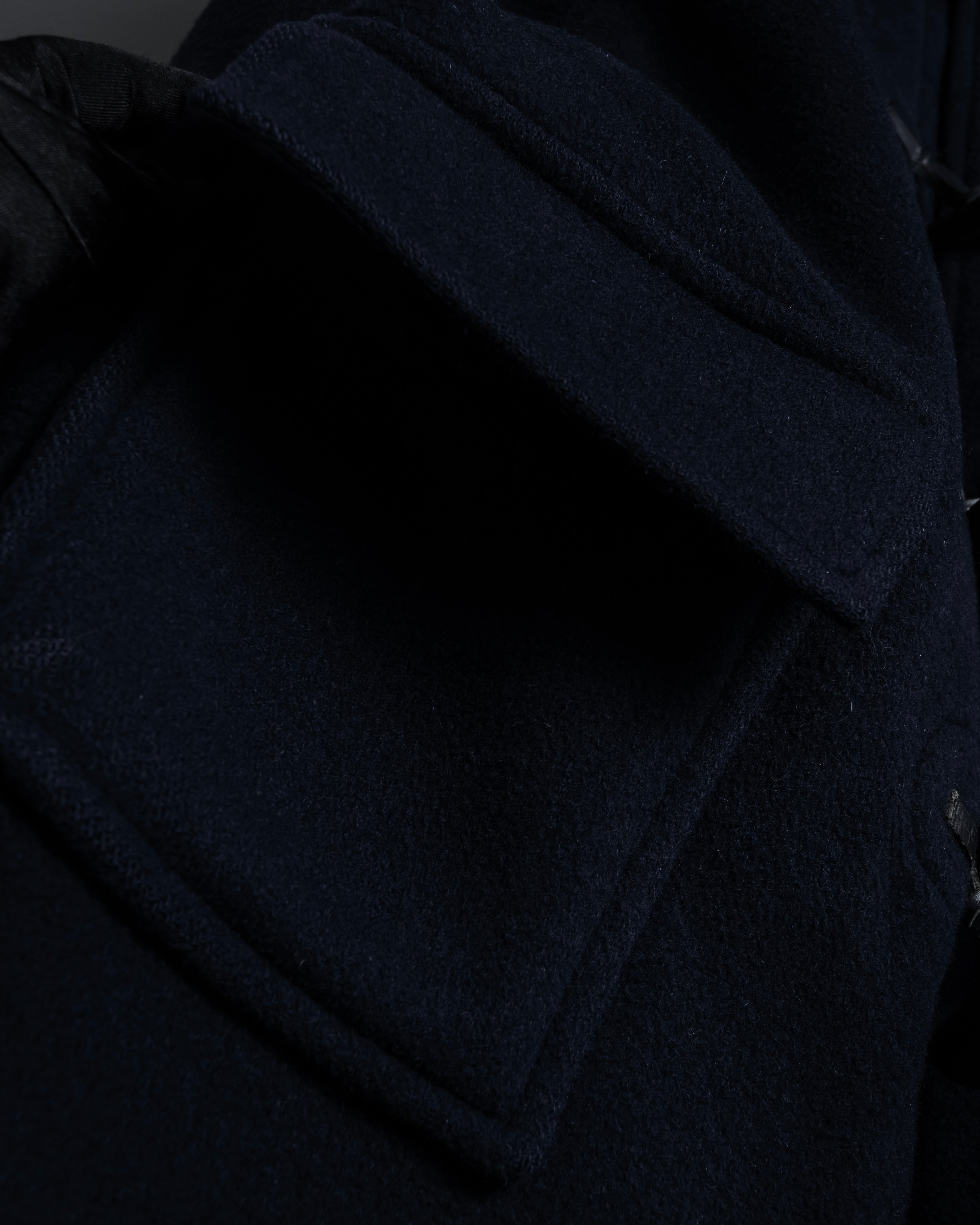 "BURBERRYS" 80-90's Classically tailored duffle coat