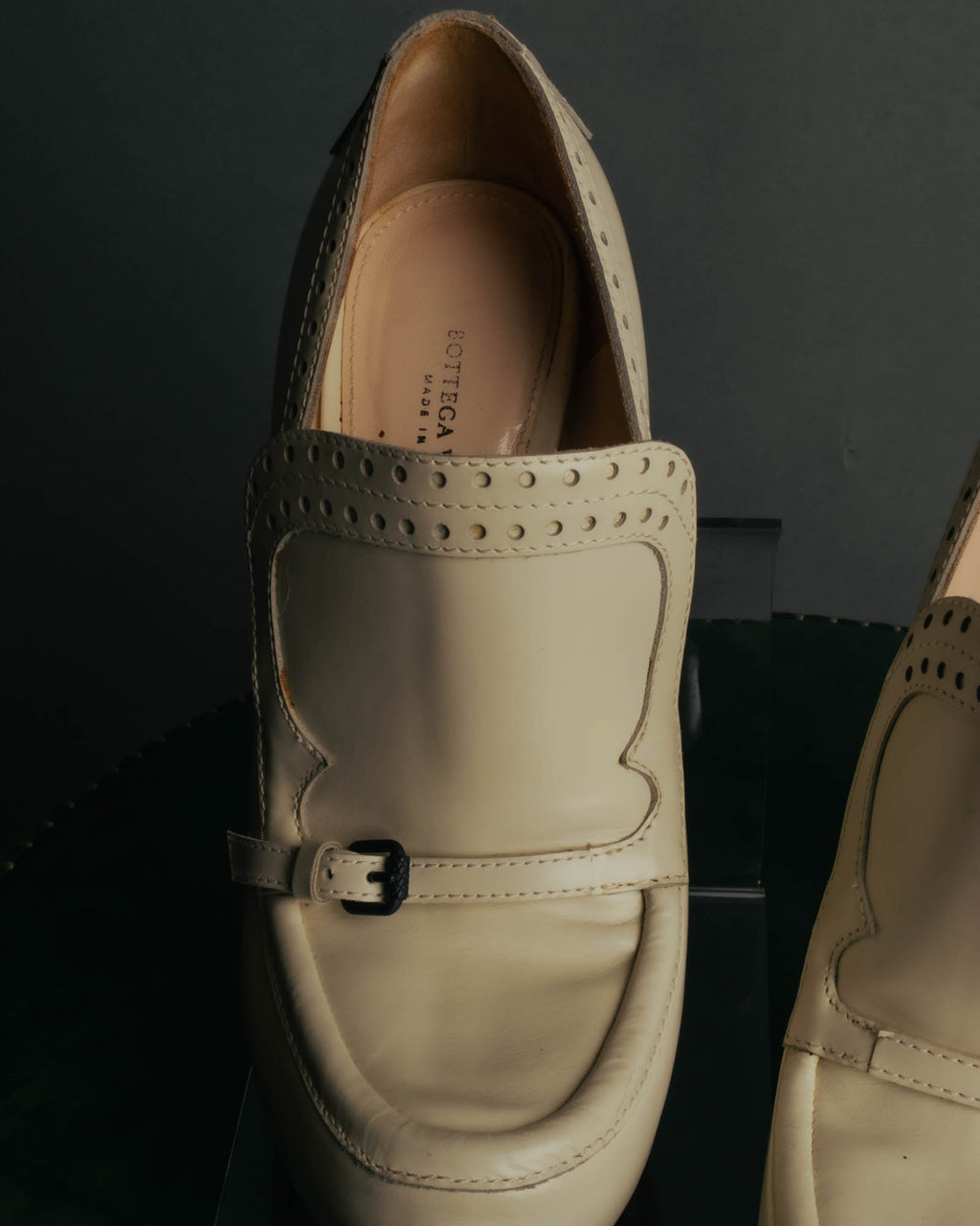 “Bottega Veneta” 2010’s Brogue platform heel loafers