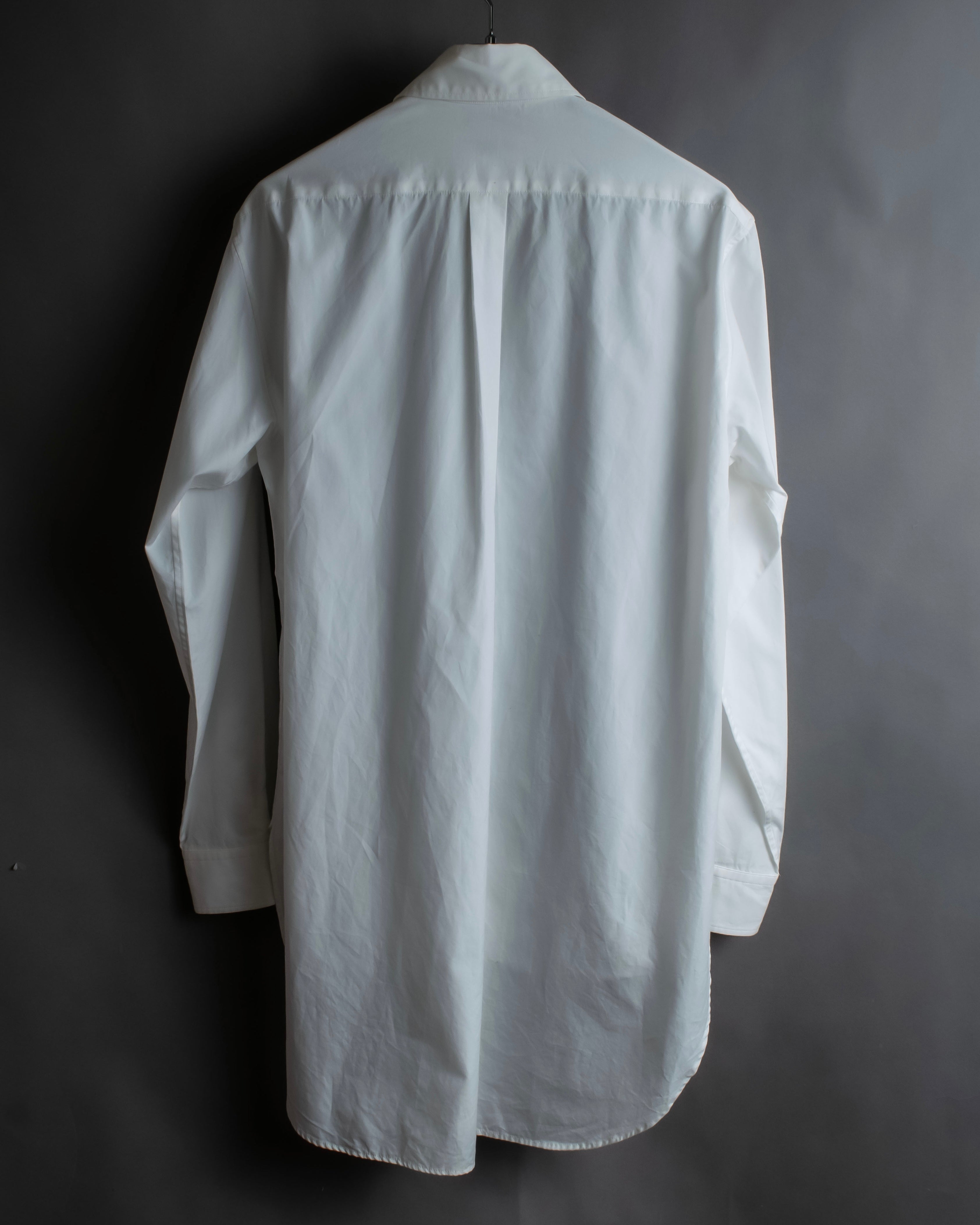 "Yohji Yamamoto POUR HOMME"
13AW Tuxedo vest fake layered design shirt