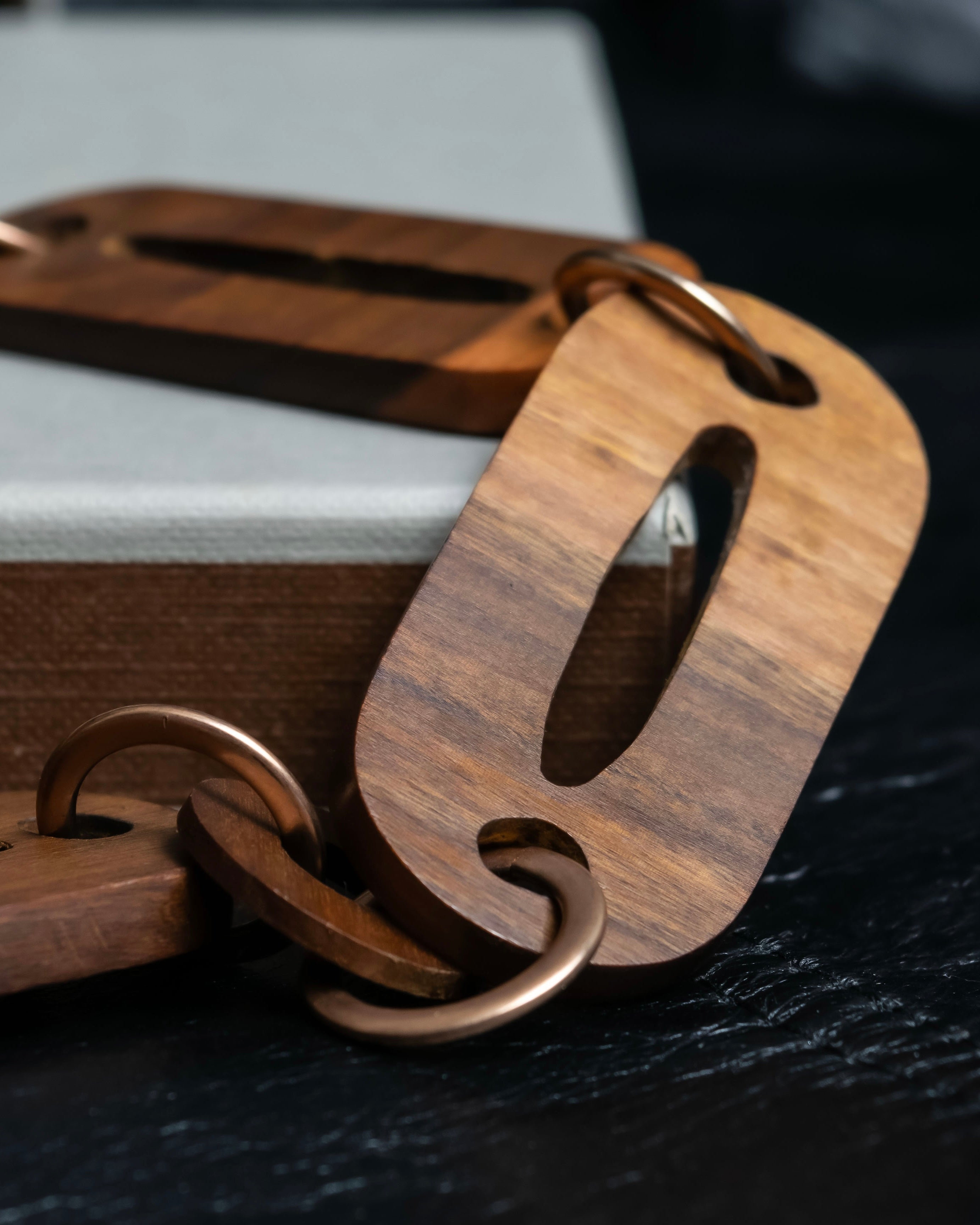 "MARNI" Large tree and chain combination necklace