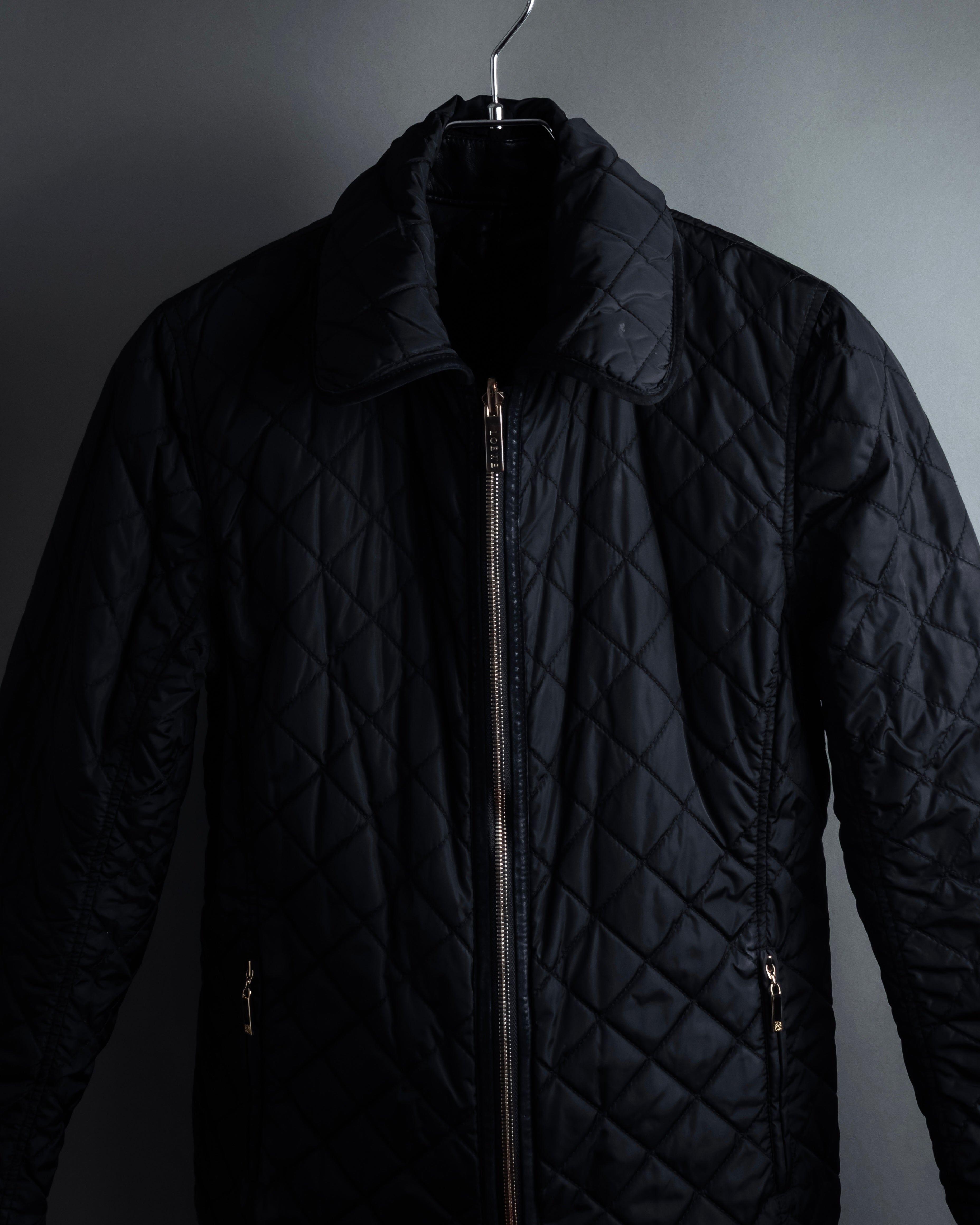 -SPECIAL- "LOEWE" 2009-2013's Quilted design reversible lambskin jacket