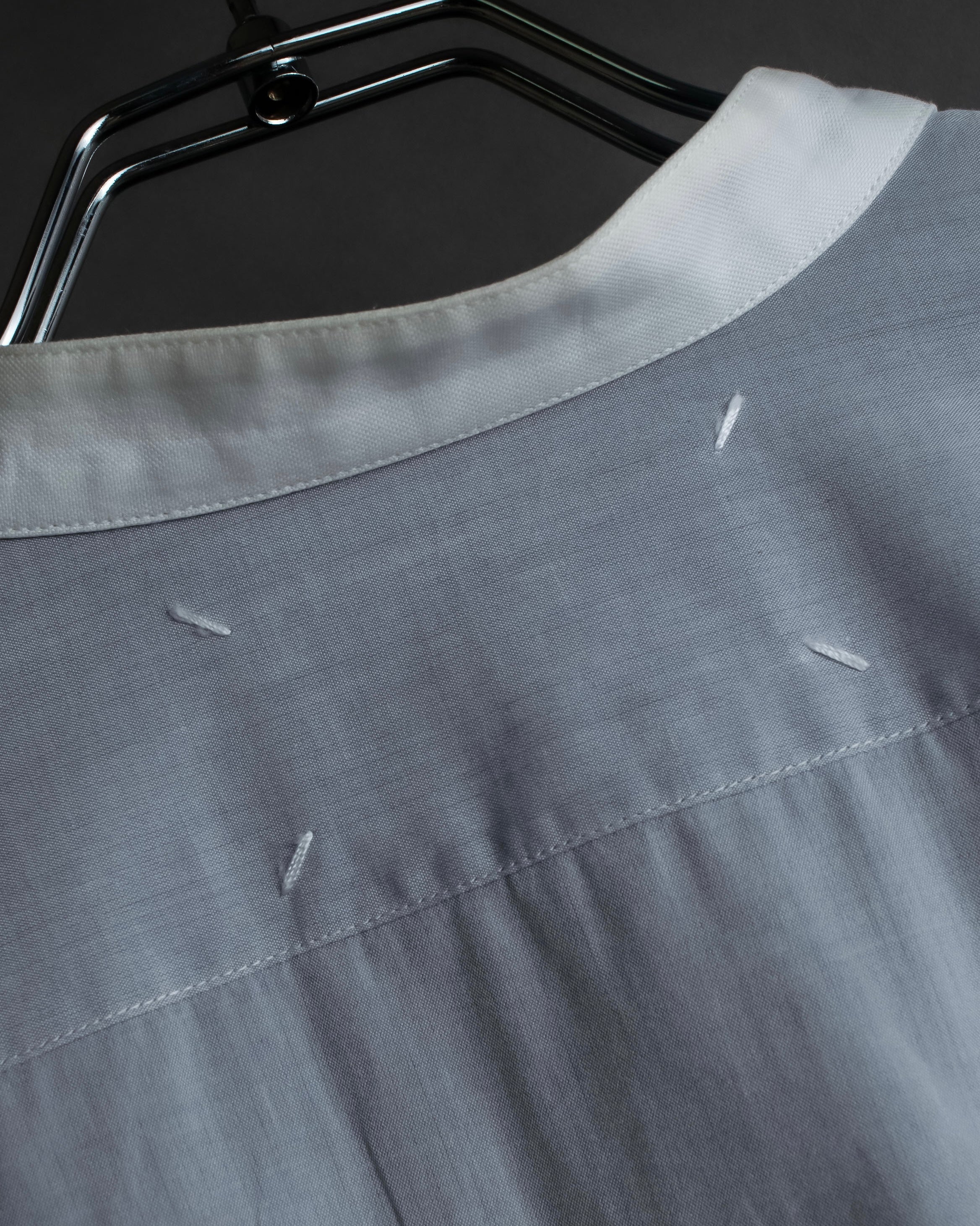 "MAISON MARGIELA" 21SS Long tail design band collar shirt