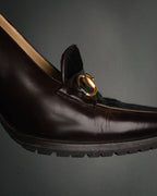 “GUCCI” 90’s-00’s patent leather horsebit pumps