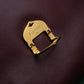 "Cartier" Jewelry inspiration bordeaux color trapezoid hand bag