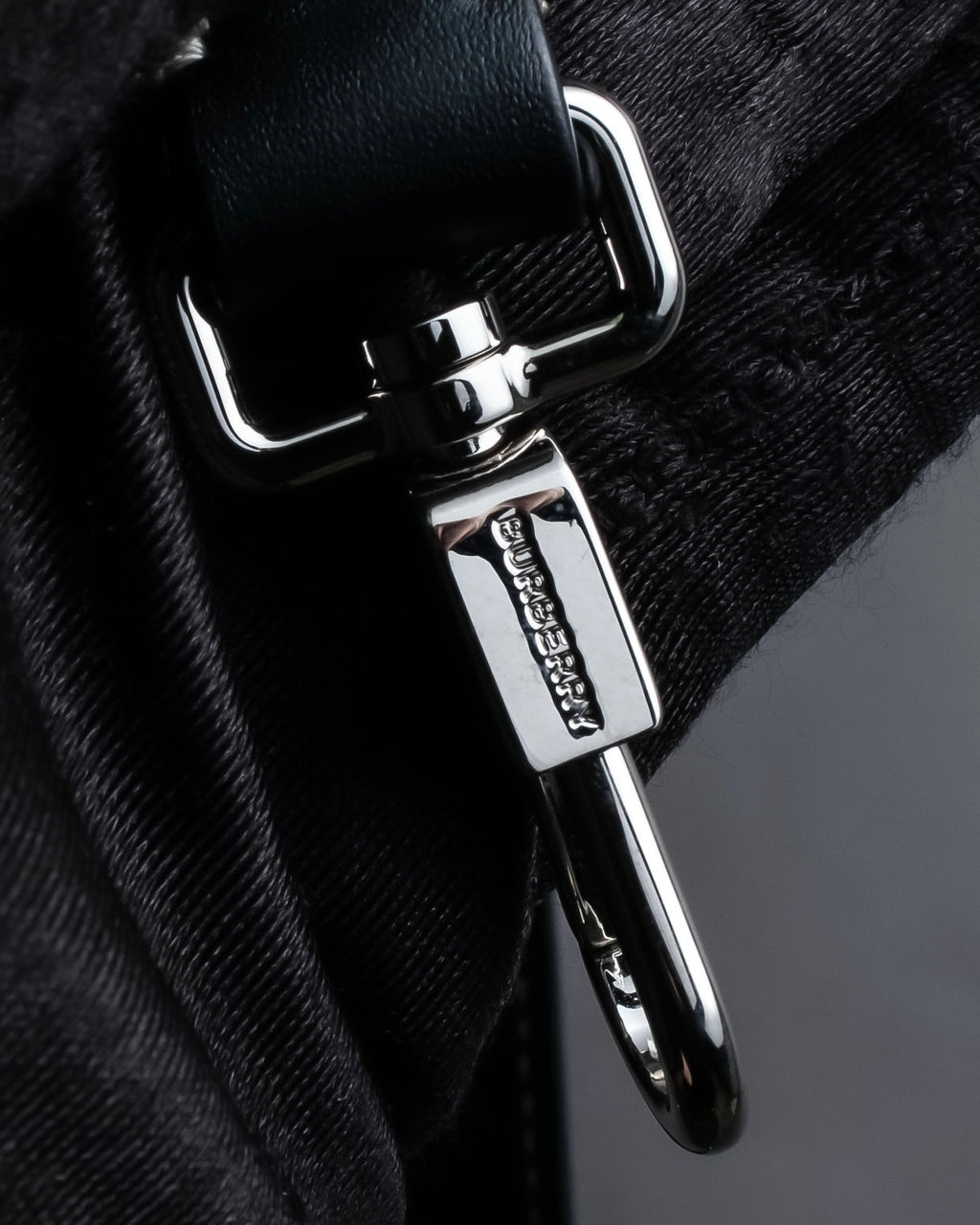 "BURBERRY" Suede switching design 2way shoulder bag