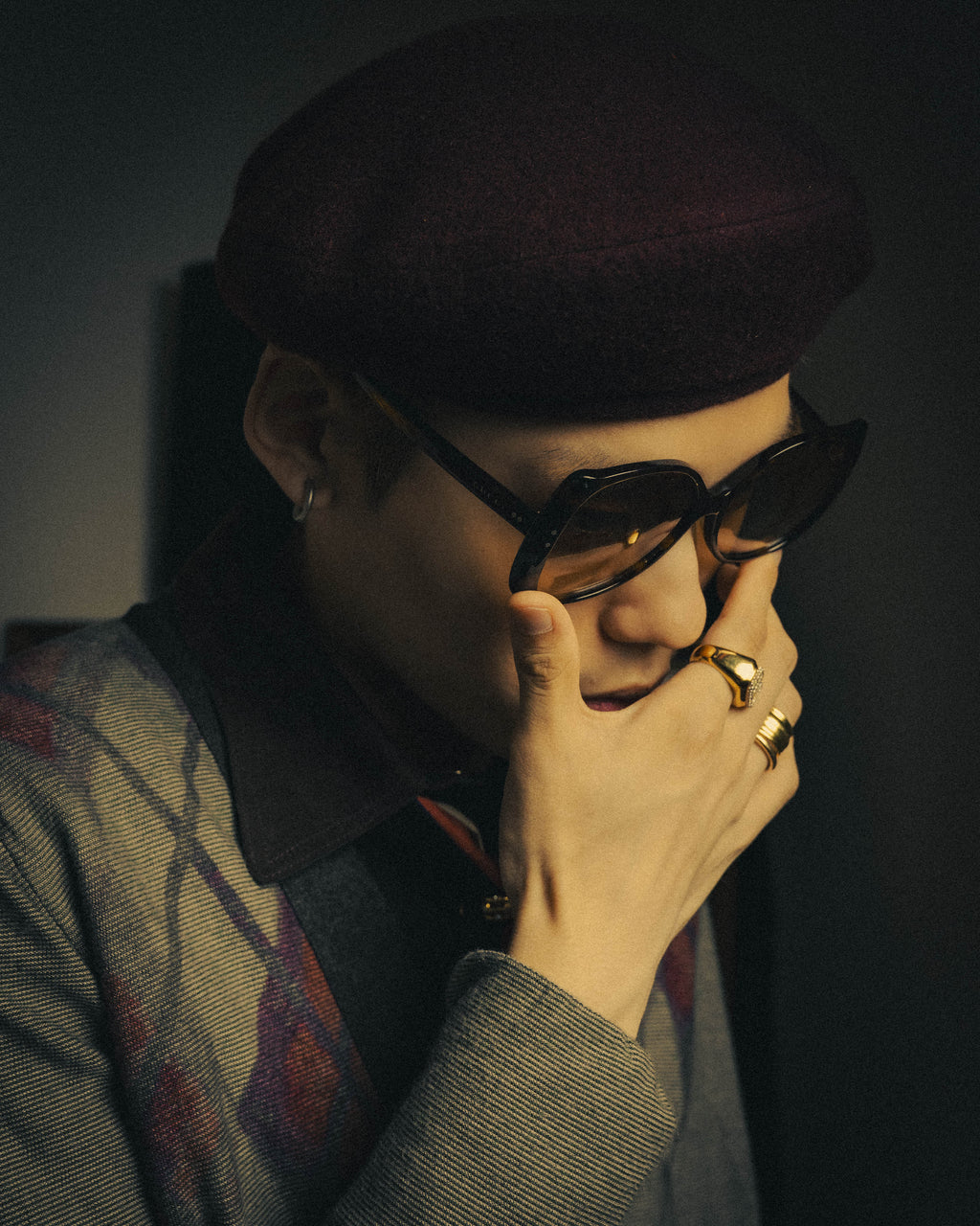 –SPECIAL– "GUCCI" 10's Retro oversized butterfly sunglasses