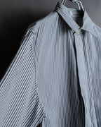 "DIOR HOMME" Edith Slimane striped shirt