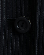 “Christian Dior” 90’s pinstriped four-button long tailored jacket