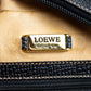 "LOEWE" Embossed leather horizontal one handle bag