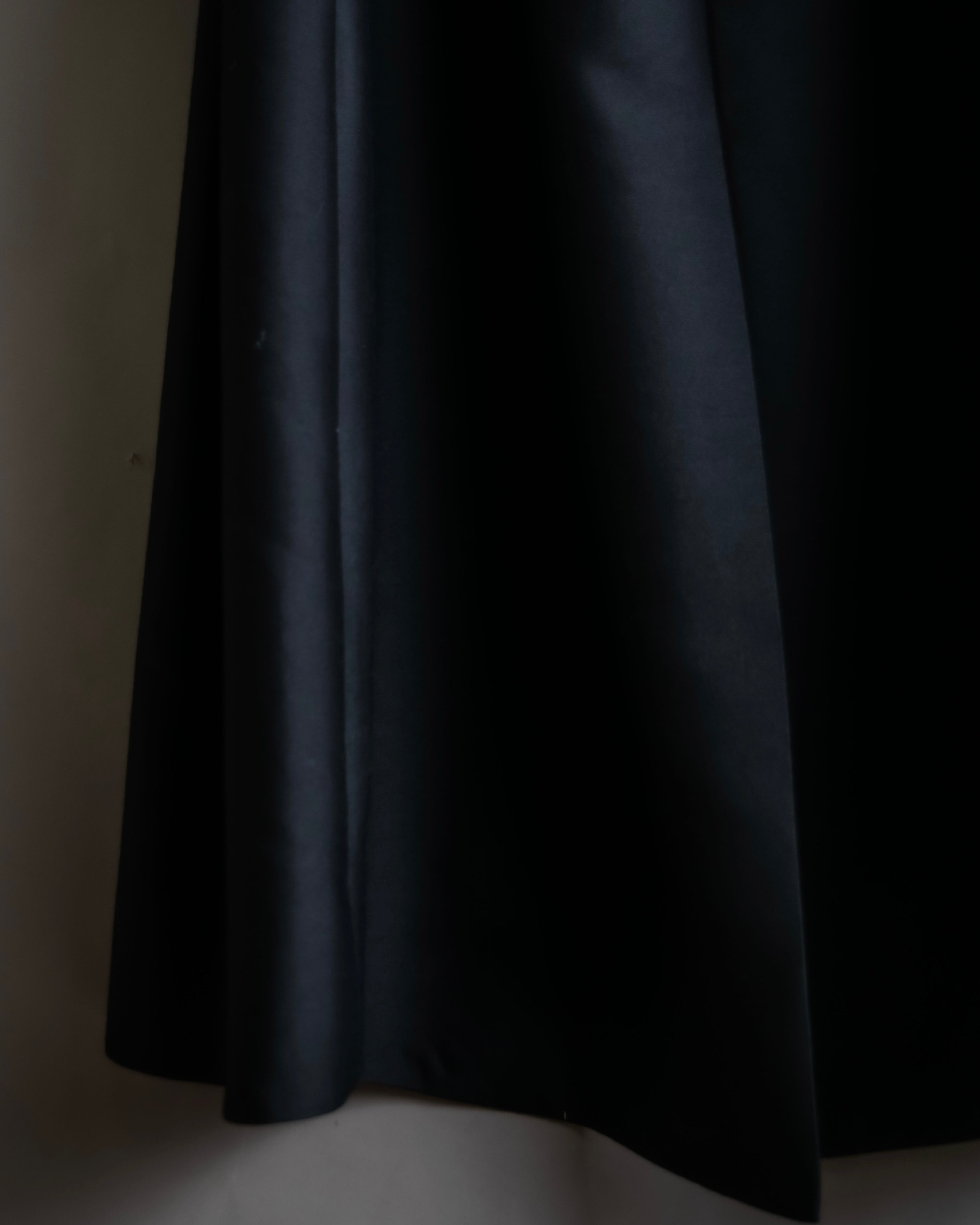 "WE11DONE" Flare silhouette super maxi skirt