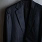 "BURBERRY" 2B tailored jacket & tapered silhouette slacks pinstripe pattern set up