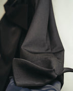–SPECIAL– "Yohji Yamamoto" 98AW Sculptural asymmetric draped wool jacket