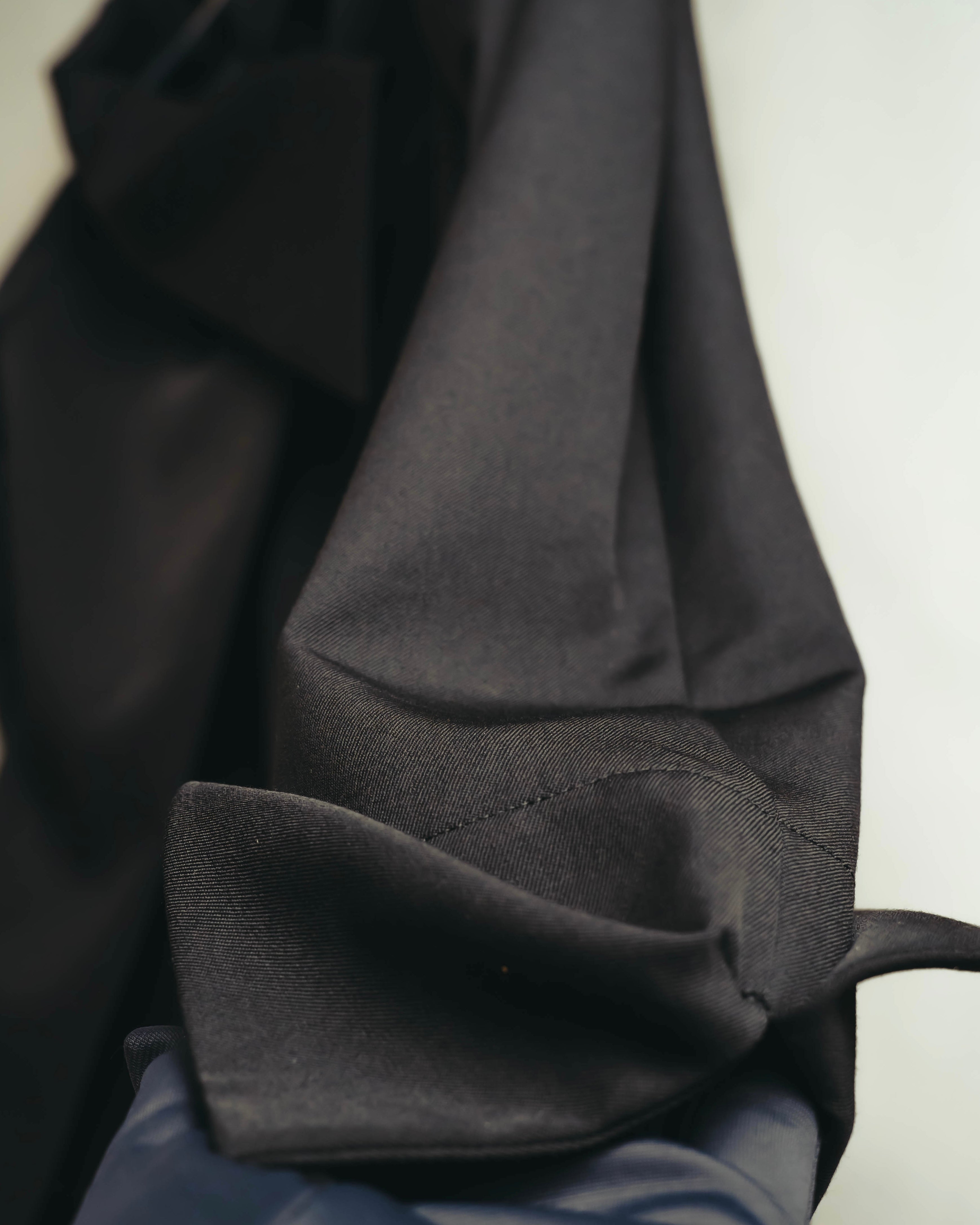 –SPECIAL– "Yohji Yamamoto" 98AW Sculptural asymmetric draped wool jacket