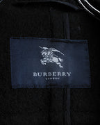 "BURBERRY" Classic detailing melton wool duffle coat