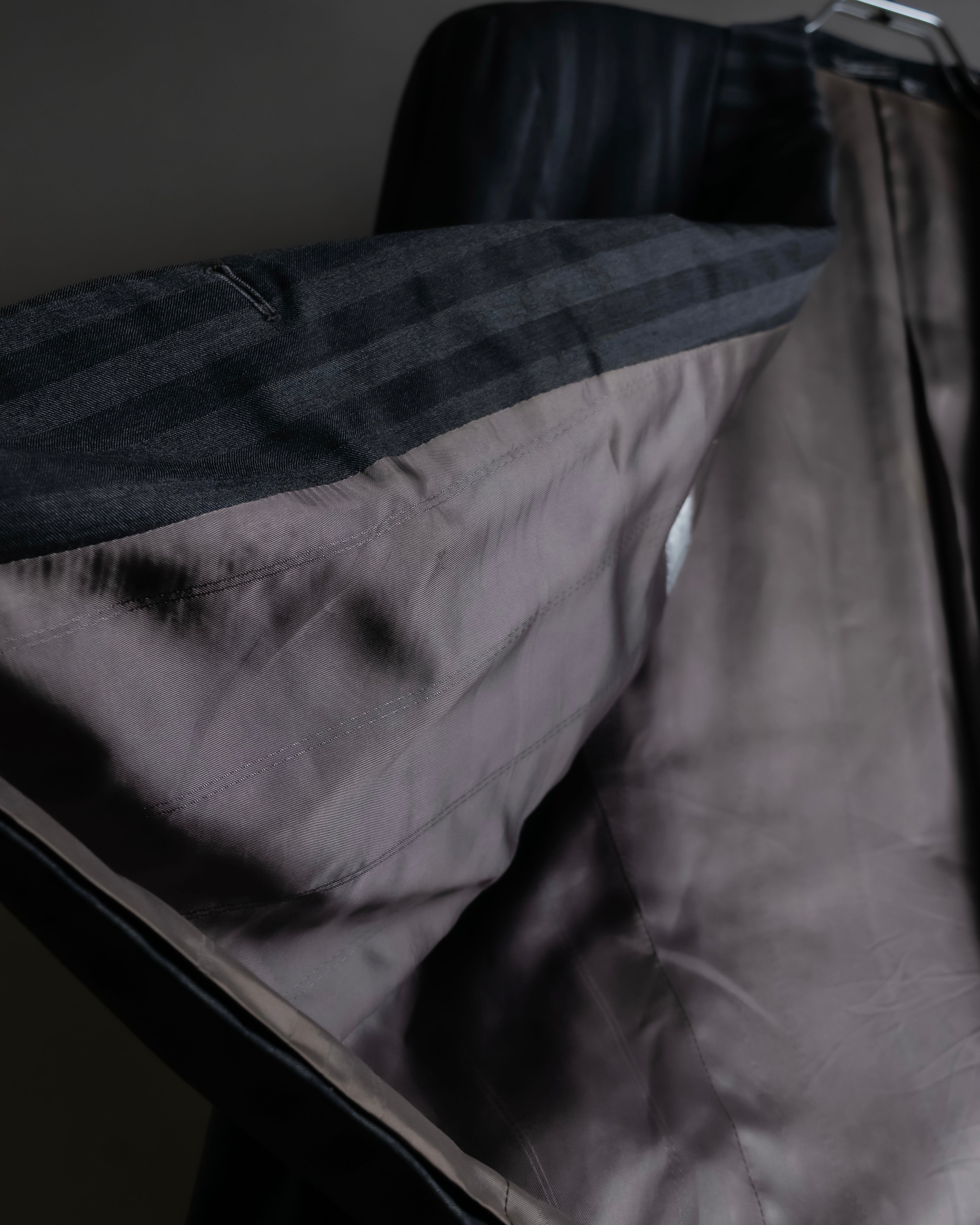 "GIANNI VERSACE" Striped classical tailored jacket