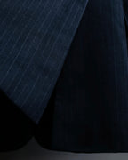 “BALENCIAGA” pinstripe beautiful shape tailored jacket