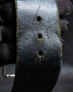 "HERMES" D ring buckle design leather bracelet