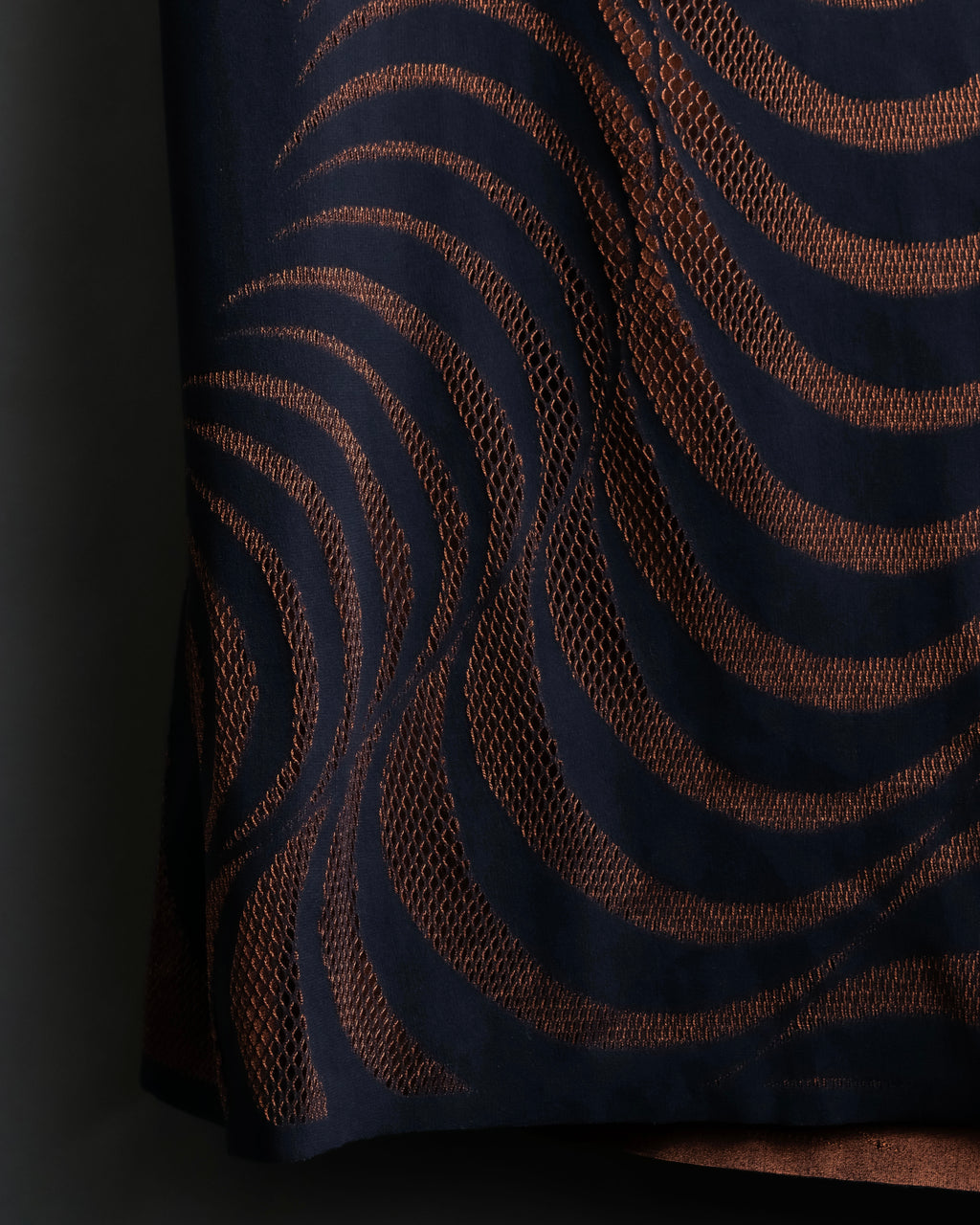 "PLEATS PLEASE ISSEY MIYAKE"
 Marble print dolman sleeve tops