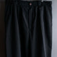 "Vintage 4 tuck shadow check wide tapered slacks"