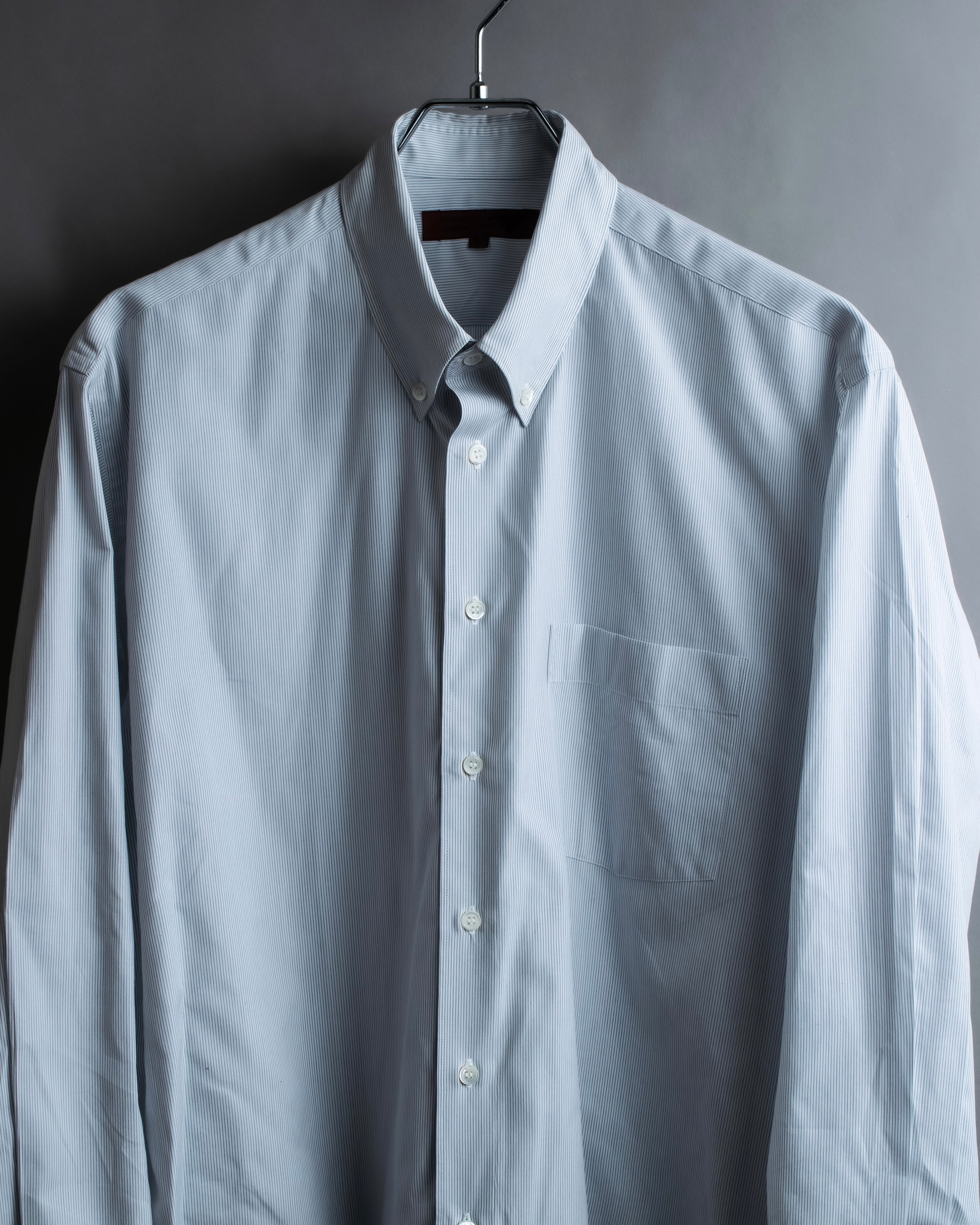 "COMME des GARCONS HOMME DEUX" Striped button-down shirt