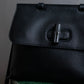 "GUCCI" Bamboo design grained leather 2way handbag