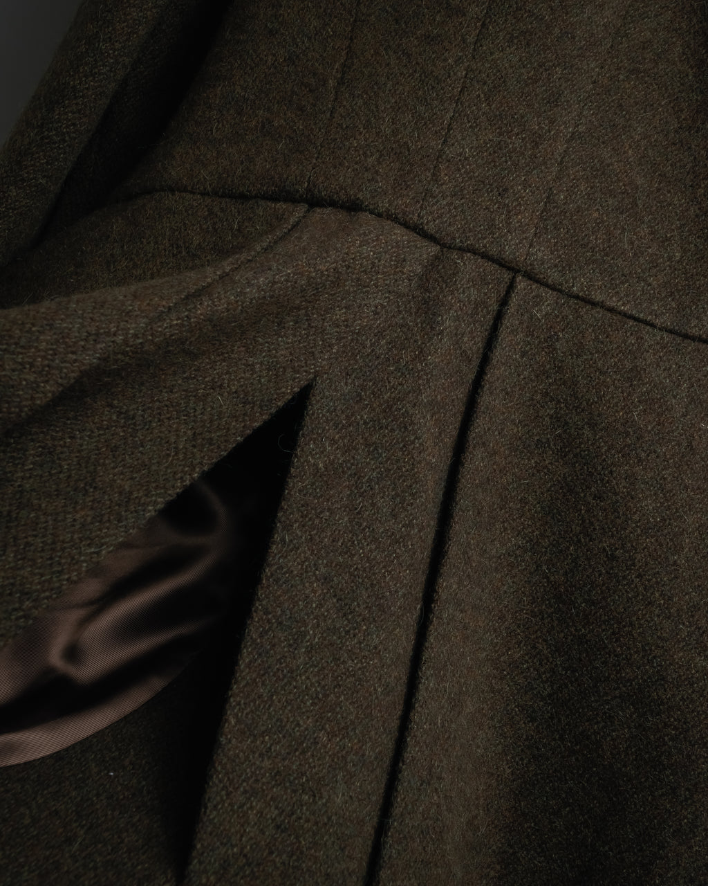 "Polo Ralph Lauren" Alpaca-blend long tailored jacket