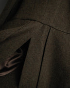 "Polo Ralph Lauren" Alpaca-blend long tailored jacket