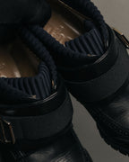 “HERMÈS” 2017-2022 Aw hybrid brogue sock ankle boots