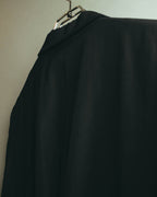 “COMME des GARCONS” 90’s black tailored long coat