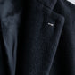 "COMME des GARCONS" Hook design wool blend chesterfield coat