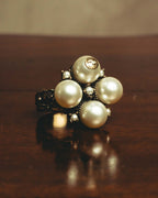 -SPECIAL- "GUCCI" 2015-2022 Pearl cluster sculptural statement ring