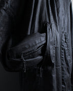 "JEAN PAUL GAULTIER" Firm finish double-zip belted mid-length coat