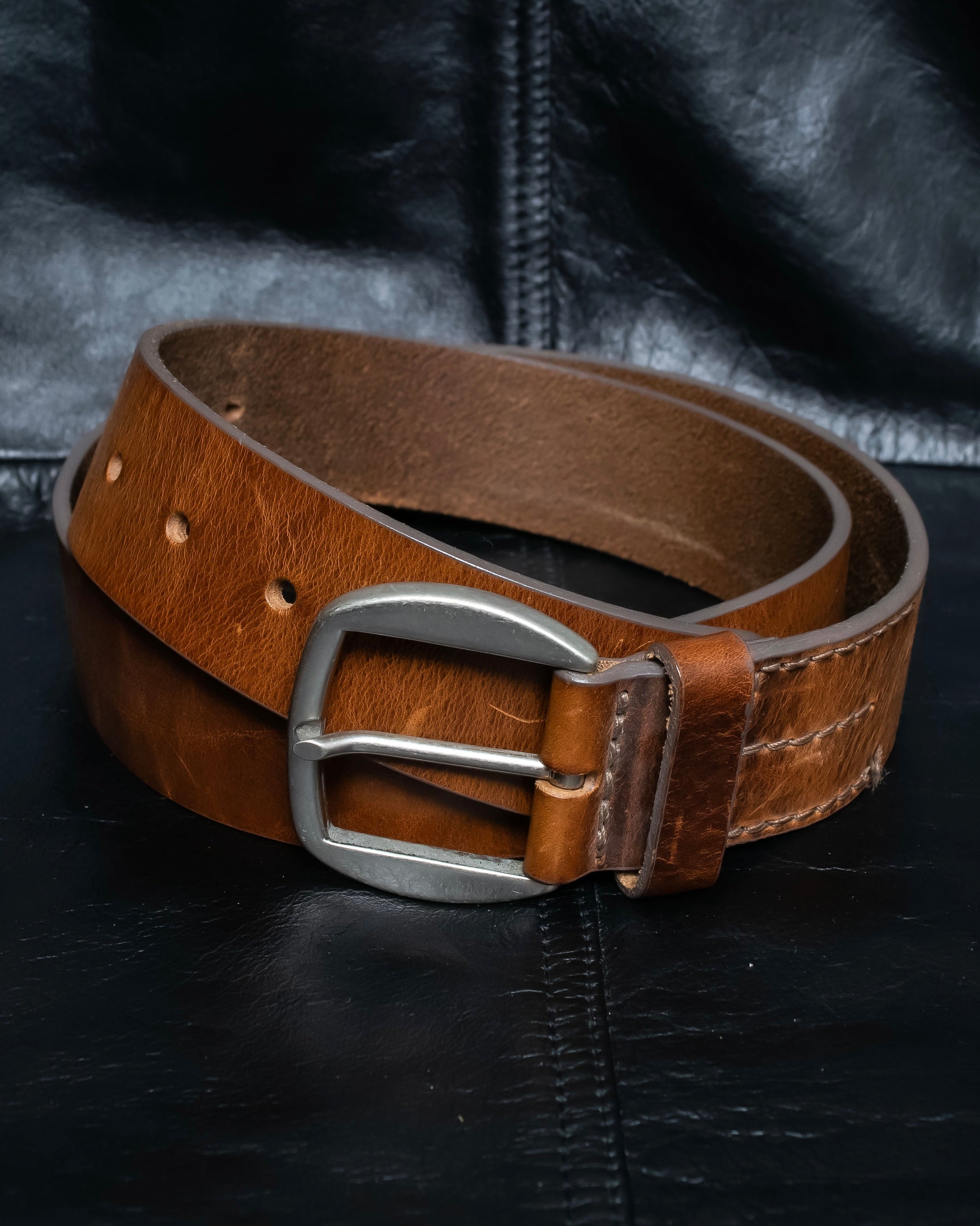 Maison Margiela” Vera Pelle leather belt – MOOD