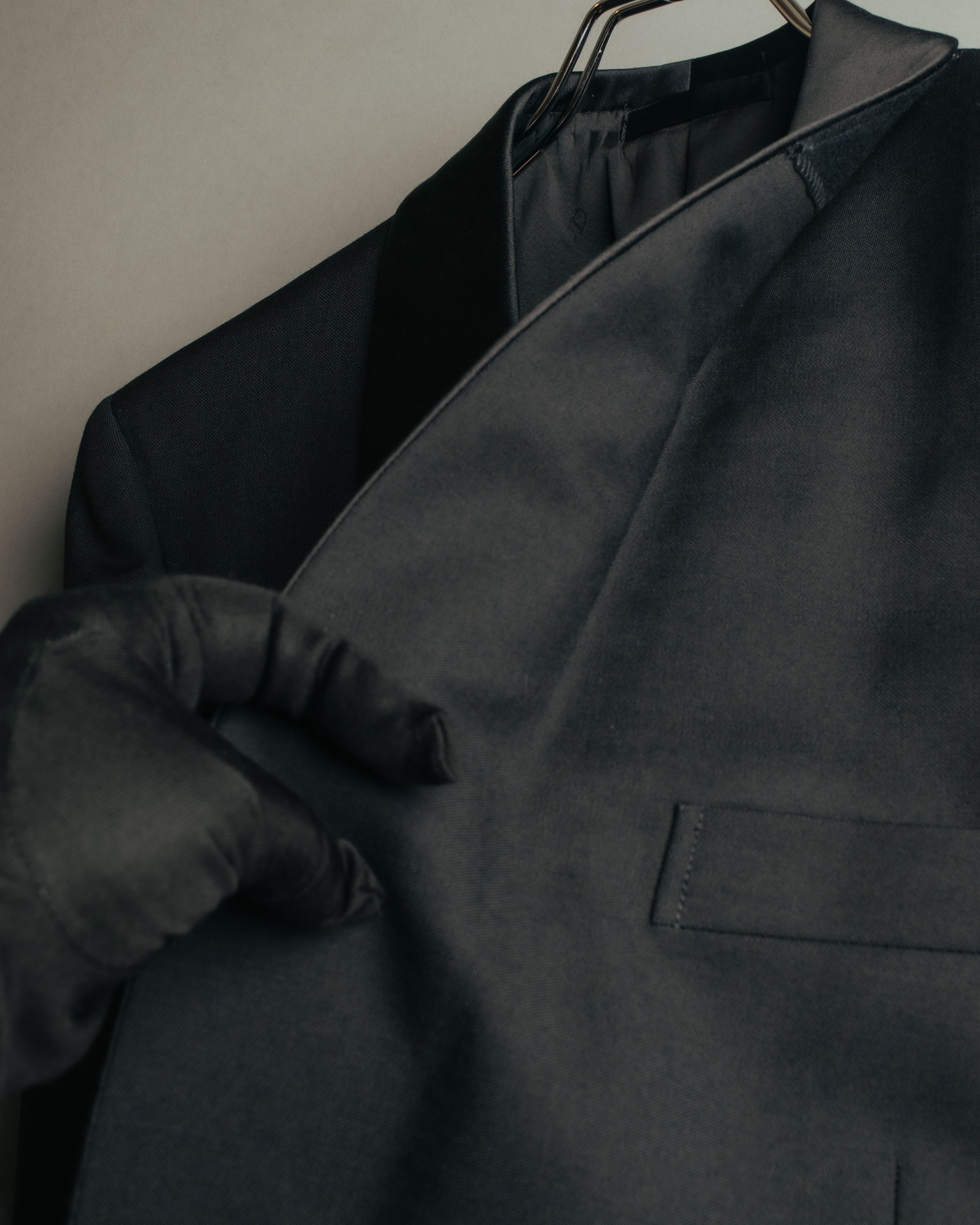 “Christian Dior MONSIEUR” 80’s-90’s Classic black tuxedo set-up