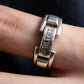 "JEAN PAUL GAULTIER" Logo engraved silver 925 ring