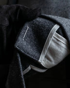 "MIHARA YASUHIRO" Hidden zip detail tailored jacket