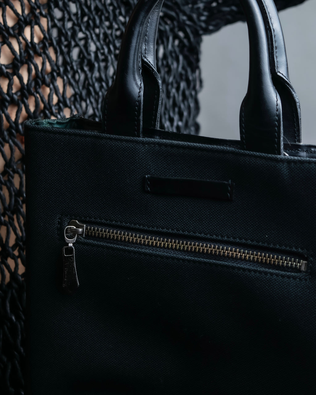 “Jean Paul Gautier” gargoyle printed hand bag