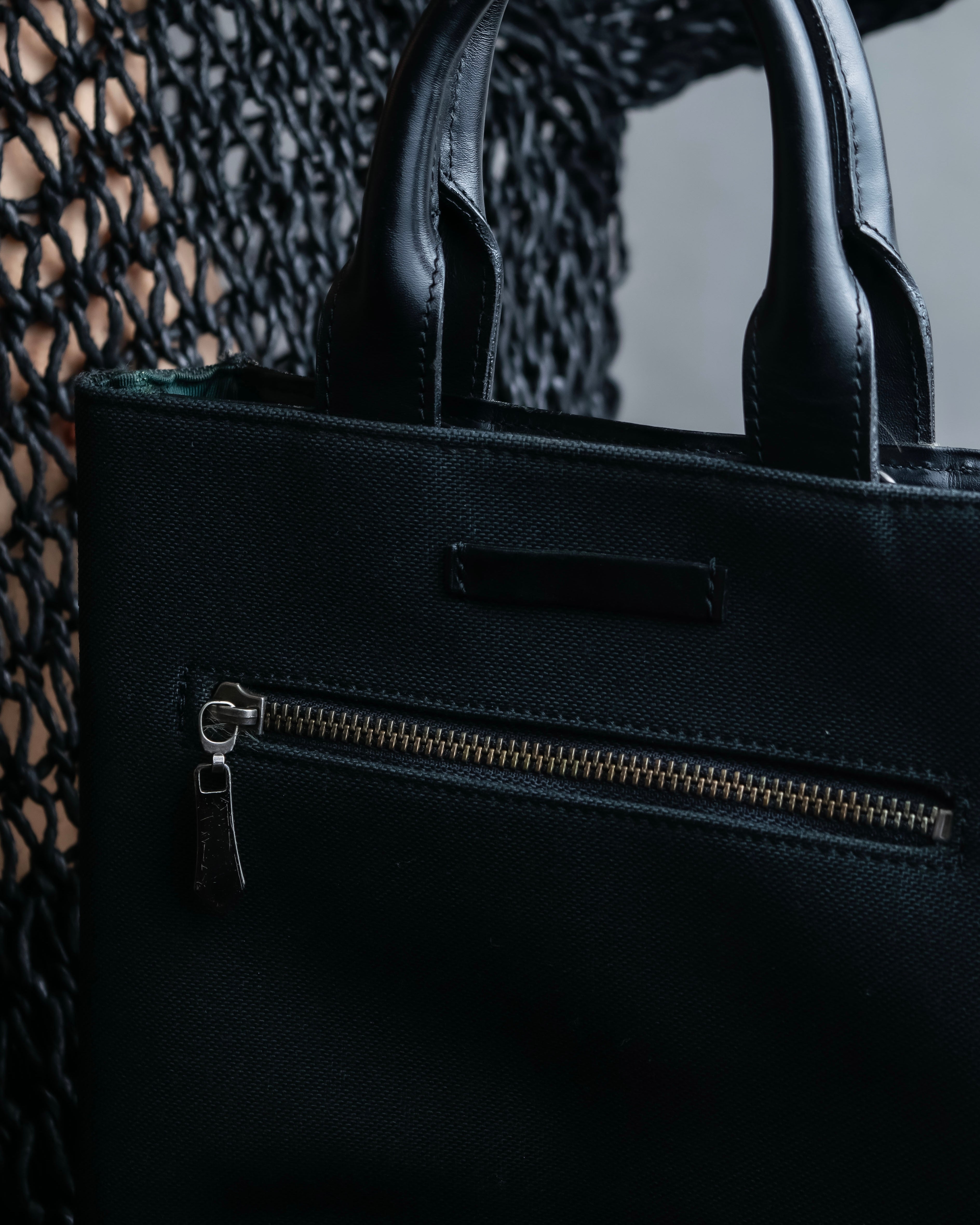 “Jean Paul Gautier” gargoyle printed hand bag