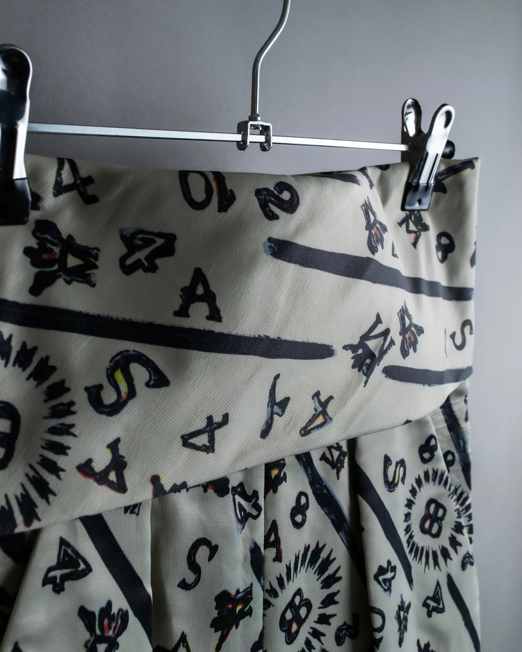 “BALENCIAGA” Number pattern designed shorts